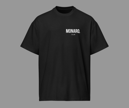 Monarq Black T-shirt – For Kings of All Sizes