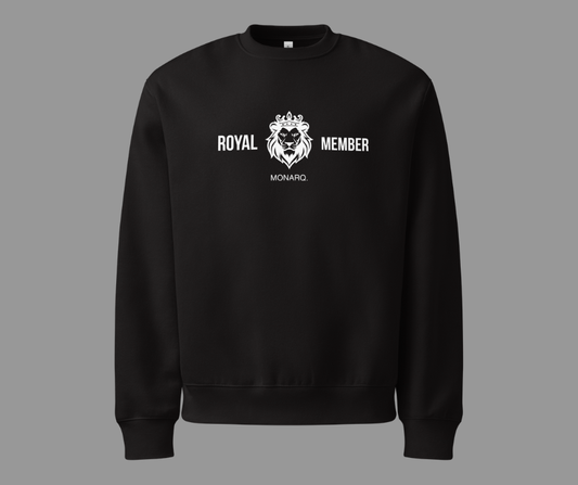 Black Monarq Crewneck – Ambassador Exclusive