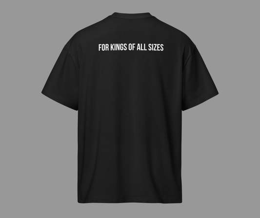 Monarq Black T-shirt – For Kings of All Sizes