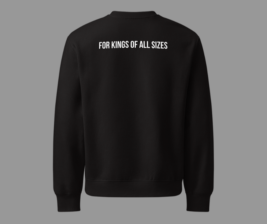 Crewneck Monarq Club Black – For Kings of All Sizes